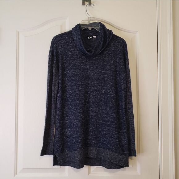 Gap Oversized Navy & Gray Top - Picture 1 of 6